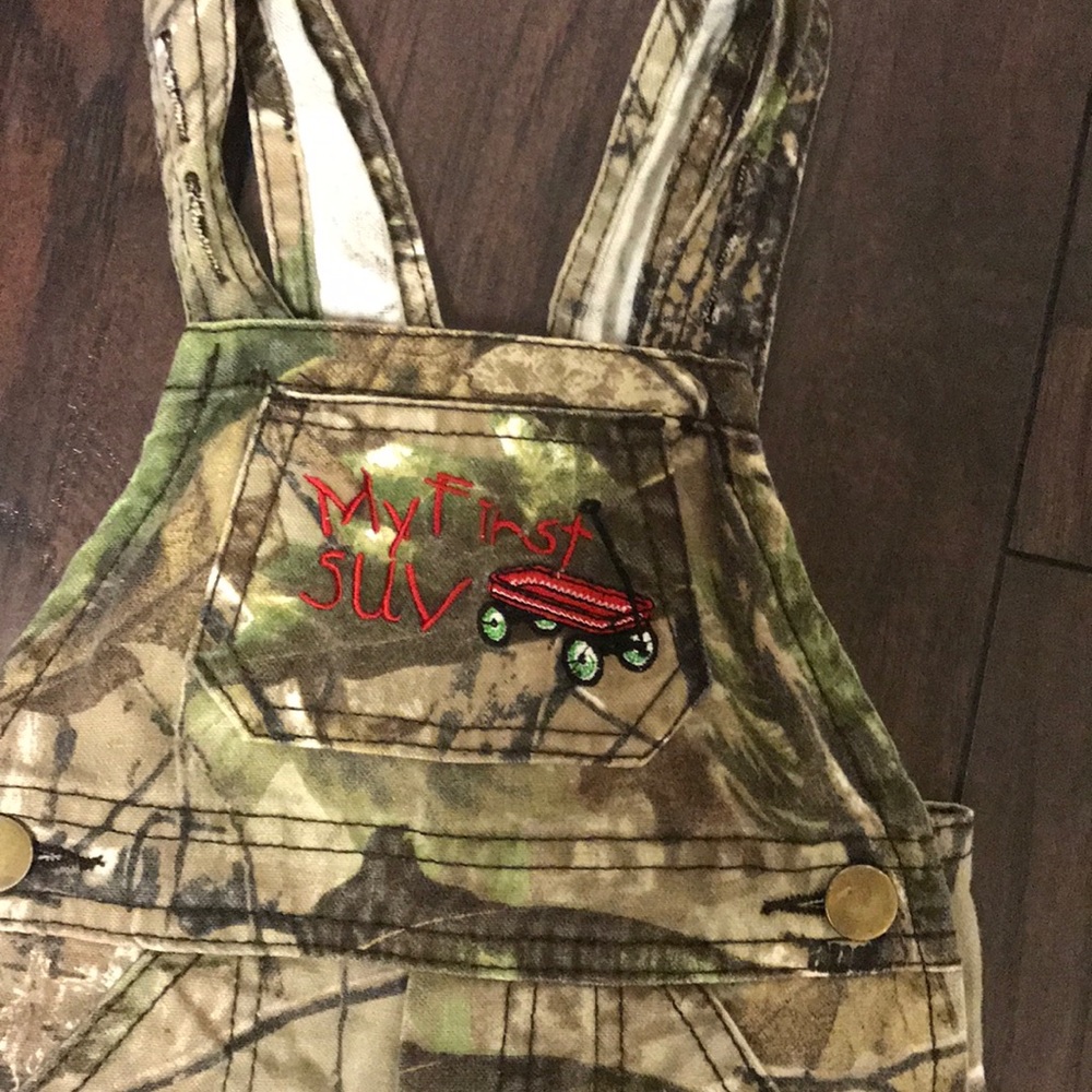 Boys Camouflage Overalls